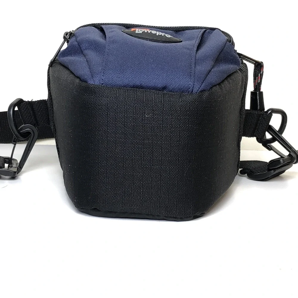 Lowepro TLZ Mini Topload Zoom DSLR Blue Camera Holster Bag w/ Adjustable Strap